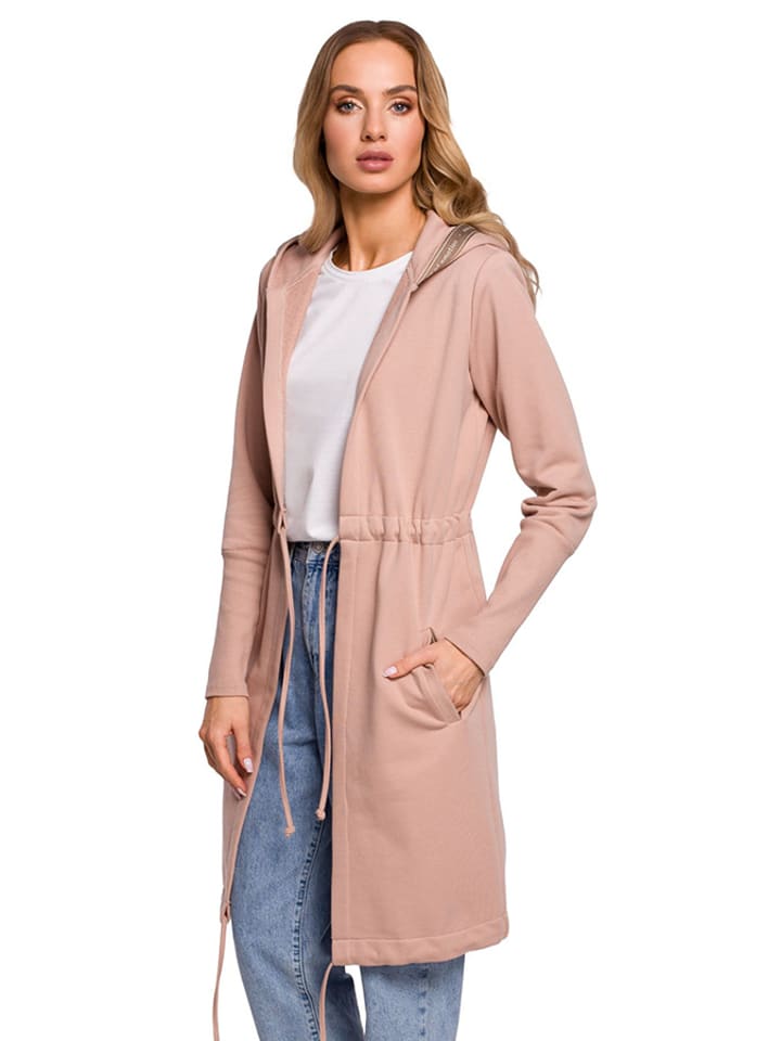 made of emotion Kardigan w kolorze różowym rozmiar: XL