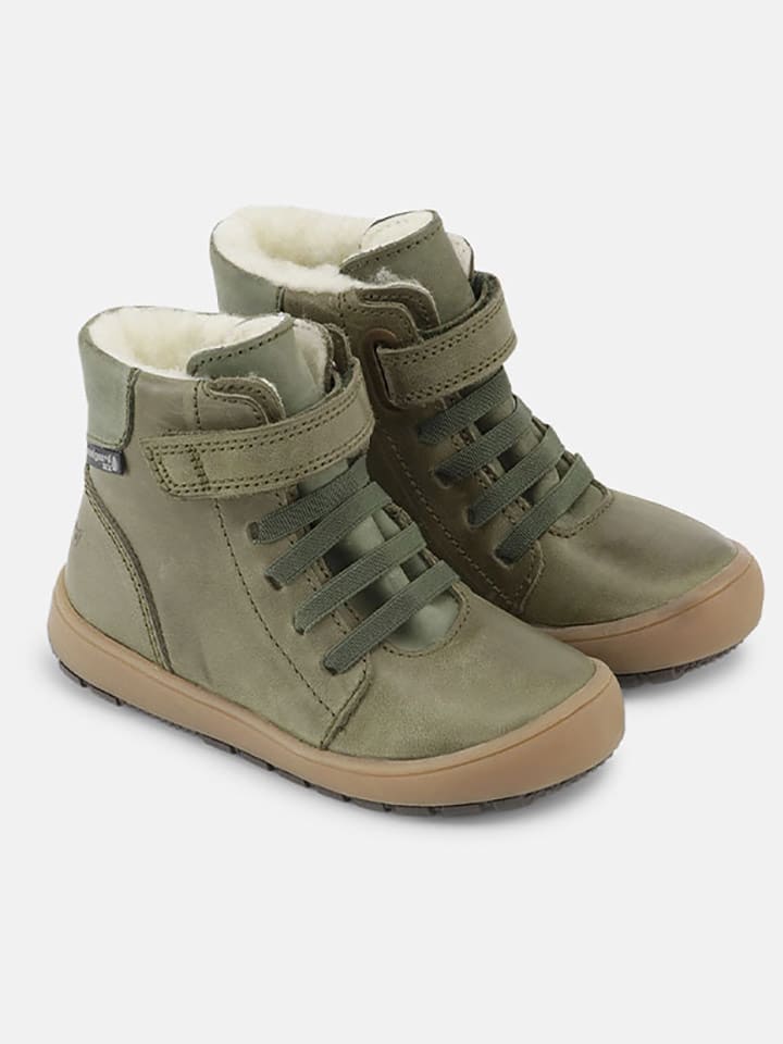 Bundgaard Skórzane sneakersy "Moot III" w kolorze khaki rozmiar: 29