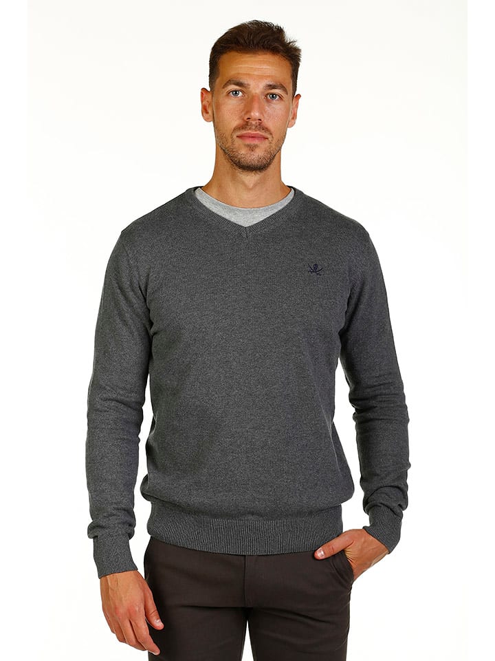 The Time of Bocha Sweter w kolorze antracytowym rozmiar: XL