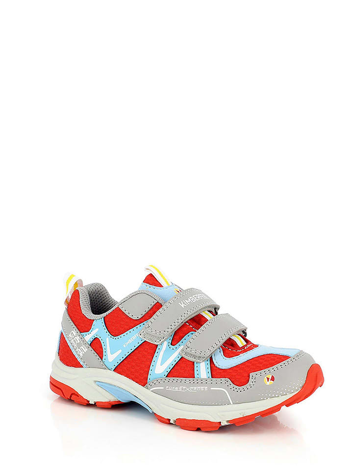 Kimberfeel Buty "Ilan" w kolorze szaro-czerwonym do biegania rozmiar: 32