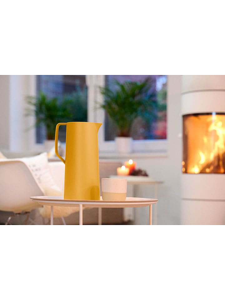 Emsa Dzbanek termiczny "Motiva" w kolorze musztardowym - 1 l rozmiar: onesize