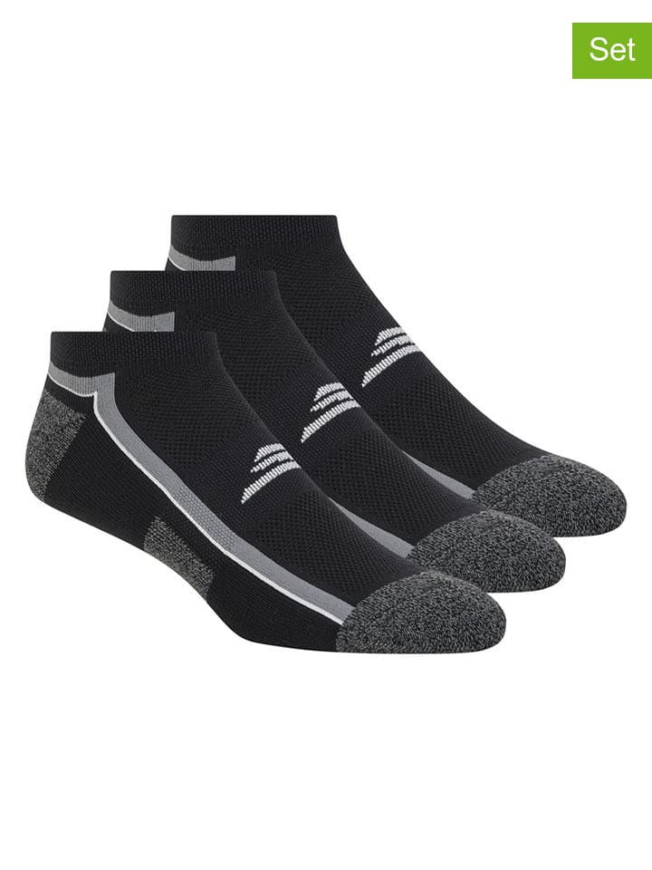 Skechers Skarpety (3 pary) w kolorze czarno-szarym rozmiar: 43-46