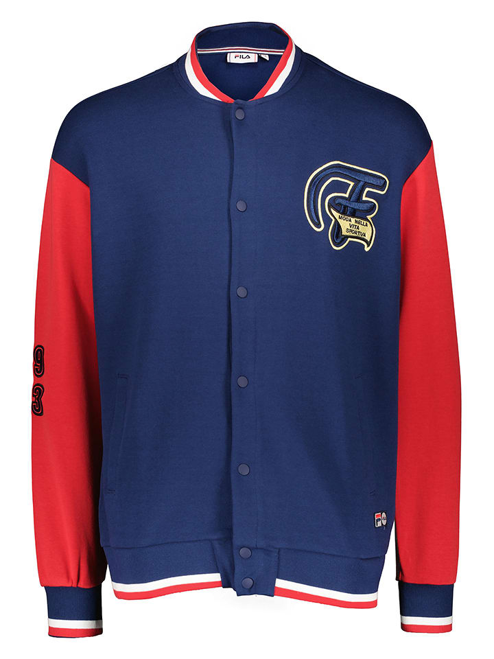 Fila Kurtka w kolorze granatowo-czerwonym rozmiar: S