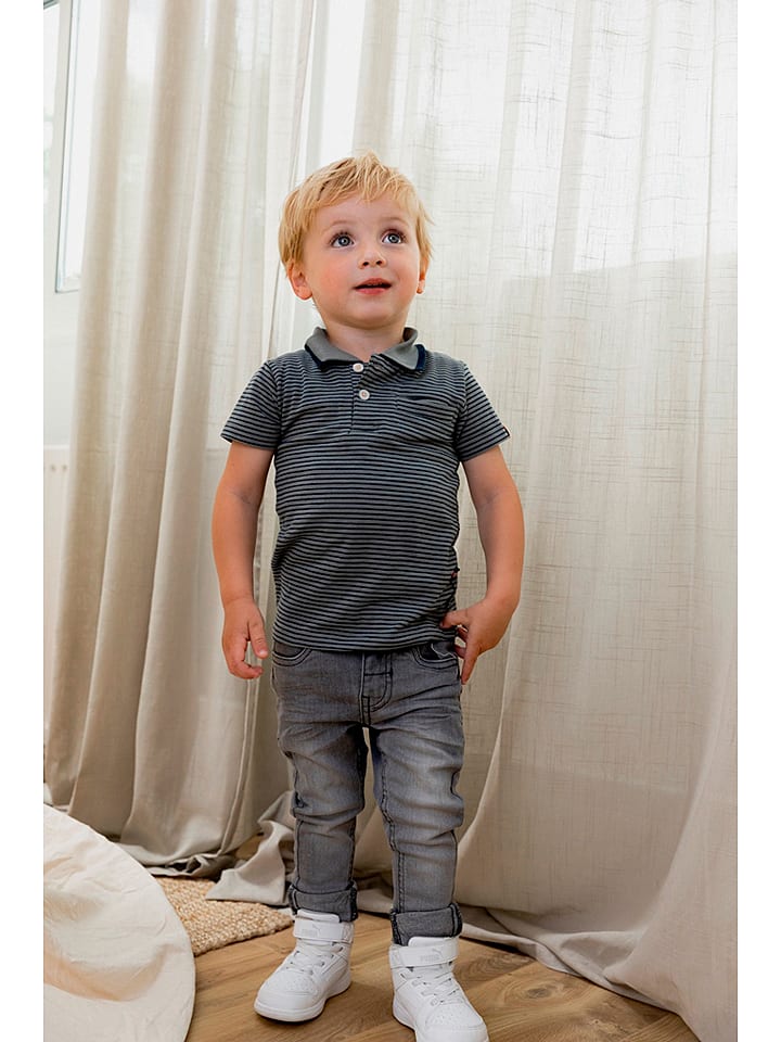 Dirkje Koszulka polo w kolorze szarym rozmiar: 110