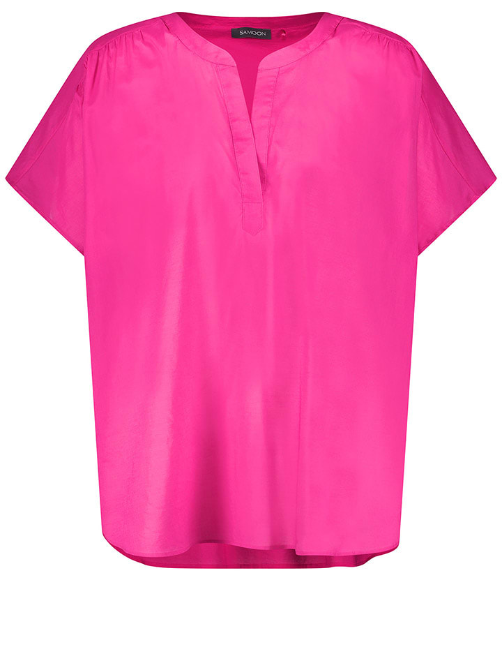 SAMOON Bluzka w kolorze różowym rozmiar: 48