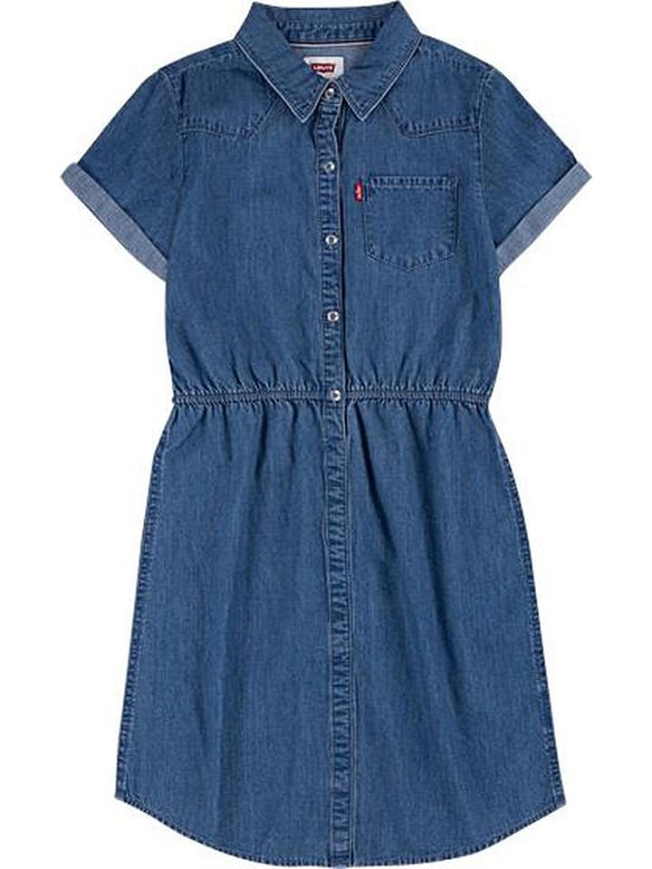 Levi's Kids Sukienka dżinsowa w kolorze niebieskim rozmiar: 152
