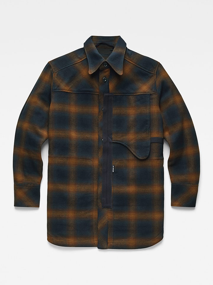 G-Star Kurtka koszulowa w kolorze brązowym rozmiar: L