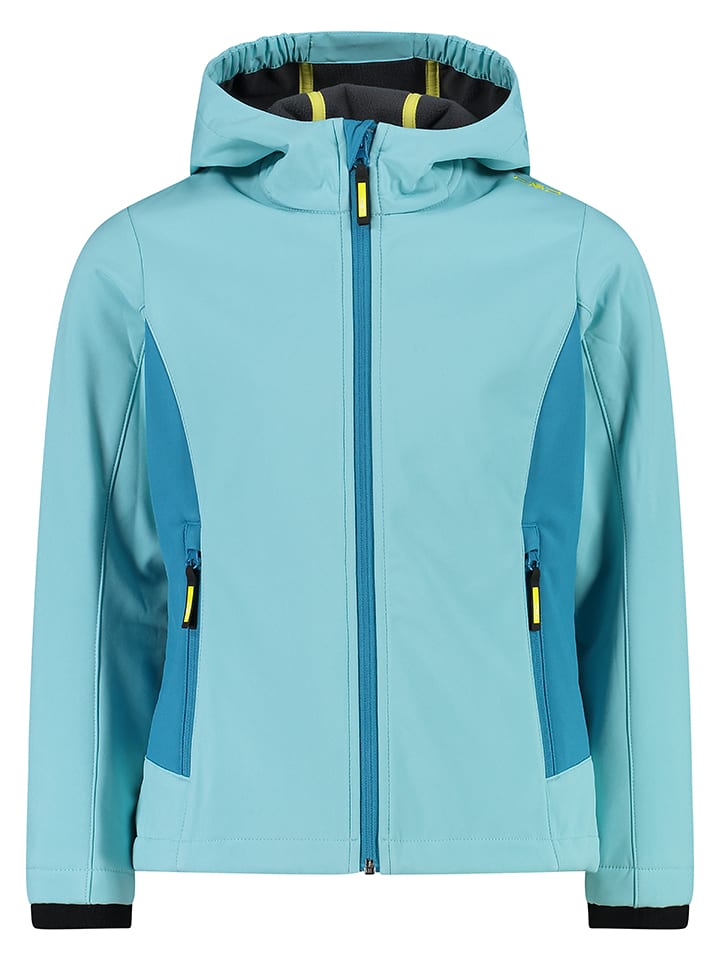 CMP Kurtka softshellowa w kolorze turkusowym rozmiar: 104