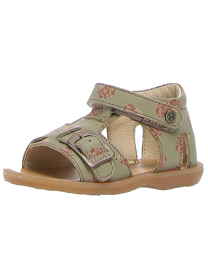 Naturino SkÃ³rzane sandaÅ‚y "Quarzo" w kolorze szarym rozmiar: 28