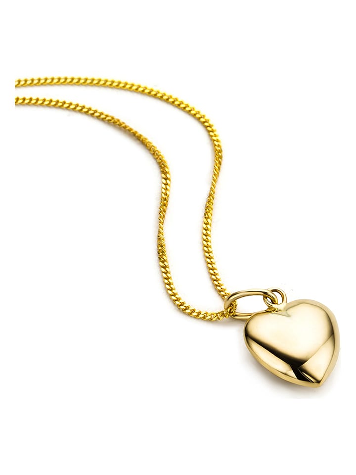 Revoni Złoty naszyjnik z zawieszką - dł. 45 cm rozmiar: onesize