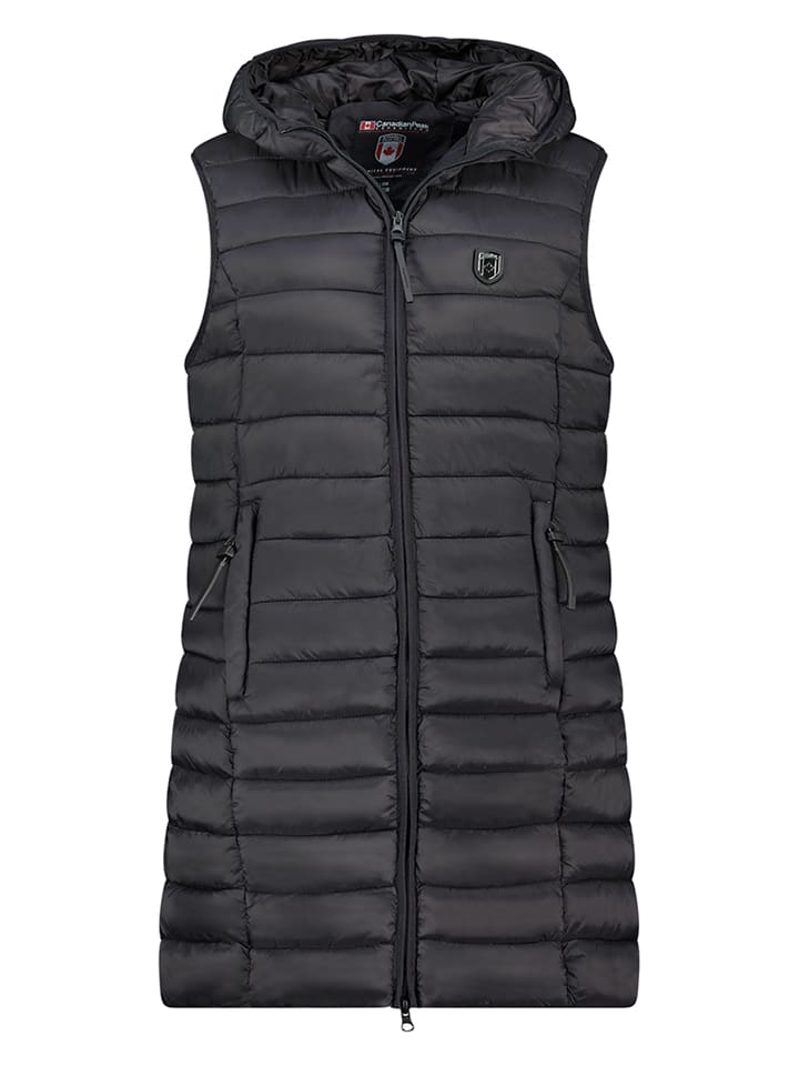 Canadian Peak Kamizelka pikowana "Vakitaleak" w kolorze czarnym rozmiar: XL