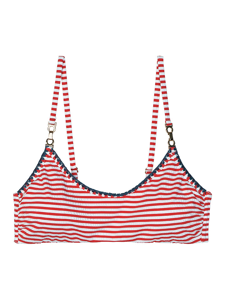 Palmers Biustonosz bikini w kolorze czerwono-białym rozmiar: L/B-Cup