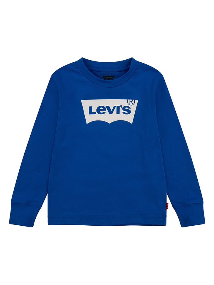 Levi's Kids Koszulka w kolorze niebieskim rozmiar: 80