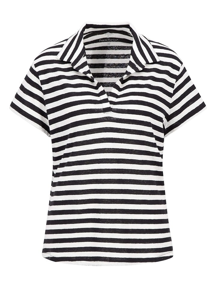 FYNCH-HATTON Koszulka w kolorze czarno-białym rozmiar: S