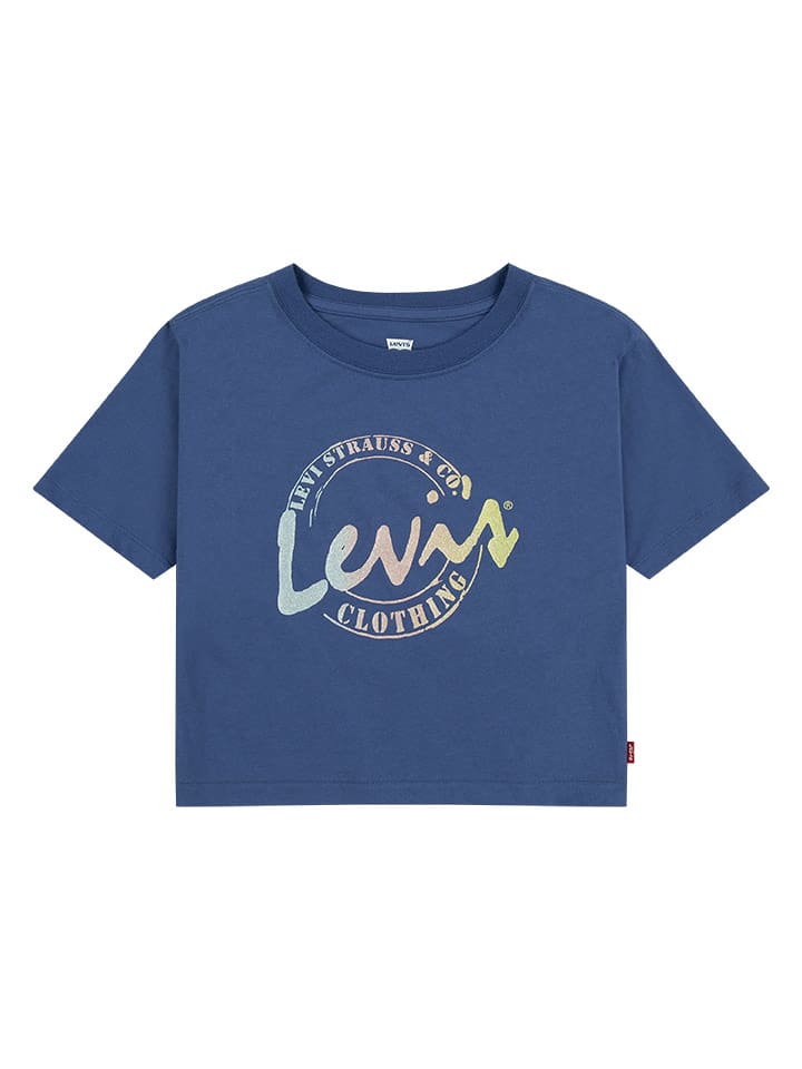 Levi's Kids Koszulka w kolorze niebieskim rozmiar: 164
