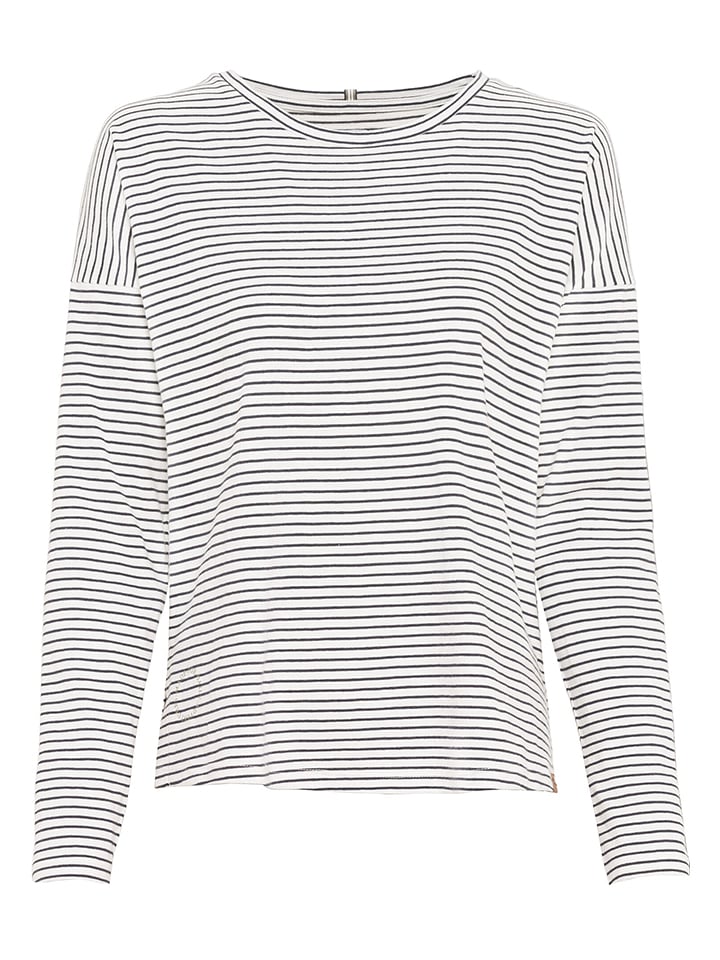 Camel Active Koszulka w kolorze biało-czarnym rozmiar: L