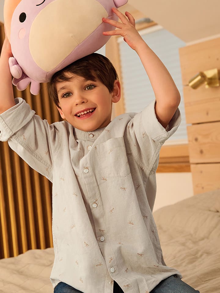 COOL CLUB Koszula w kolorze beżowym rozmiar: 104