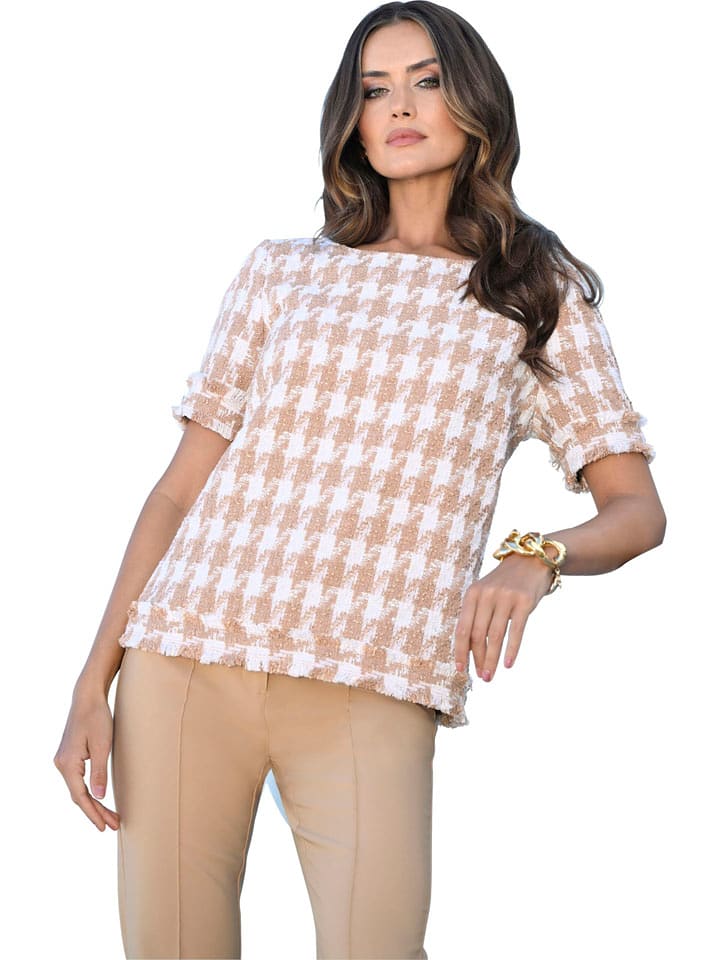 Heine Bluzka w kolorze beżowym rozmiar: 38