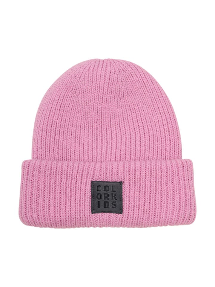Color Kids Czapka beanie w kolorze jasnoróżowym rozmiar: 56 cm