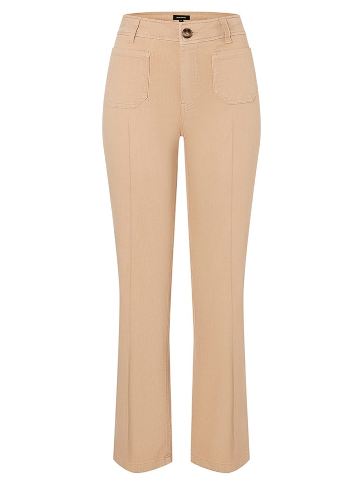 More & More Spodnie w kolorze beżowym rozmiar: 36