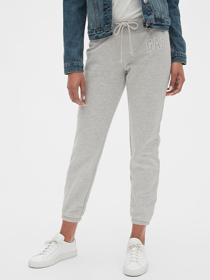 GAP Spodnie dresowe w kolorze jasnoszarym rozmiar: XL