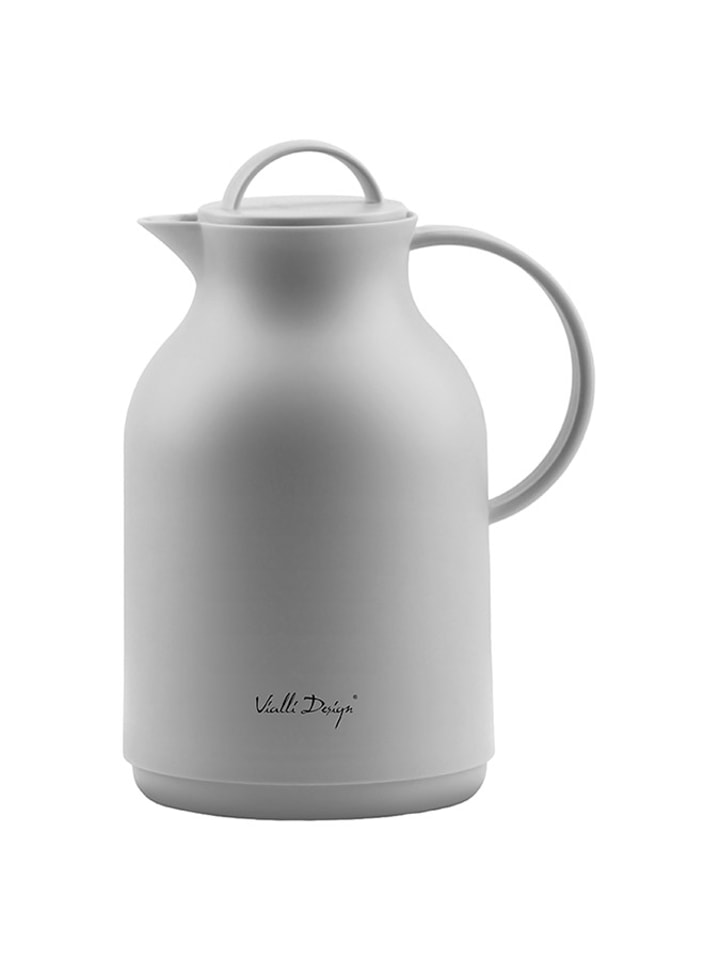 Vialli Design Dzbanek termiczny w kolorze szarym - 1 l rozmiar: onesize