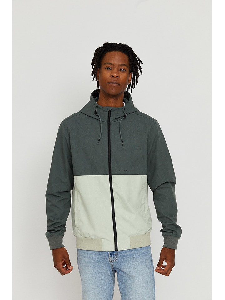 MAZINE Kurtka przejściowa "Campus" w kolorze zielonym rozmiar: XL