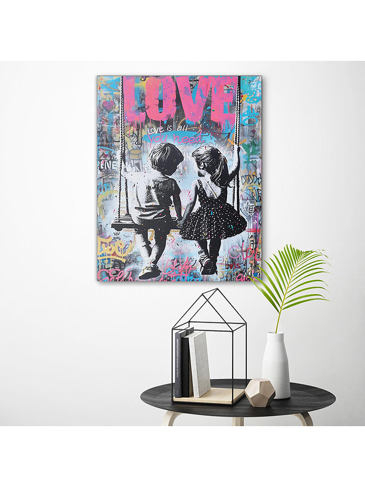 Orangewallz Druk artystyczny ''Young Love'' rozmiar: 40x50 cm