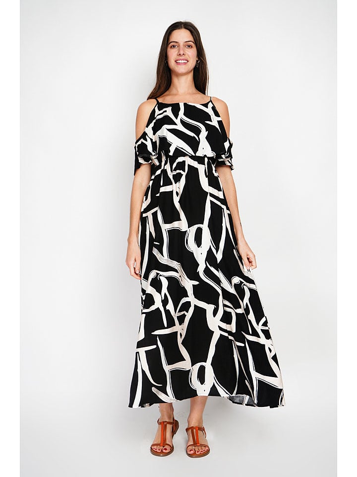 William de Faye Sukienka w kolorze czarno-białym rozmiar: 40