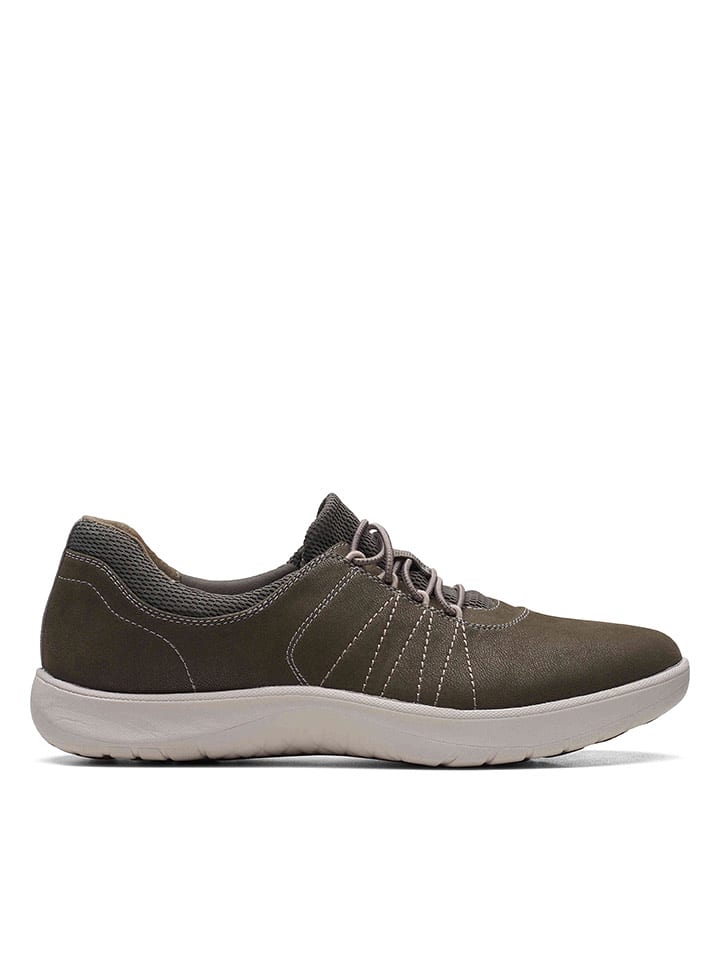 Clarks Sneakersy "Adella Stroll" w kolorze khaki rozmiar: 36