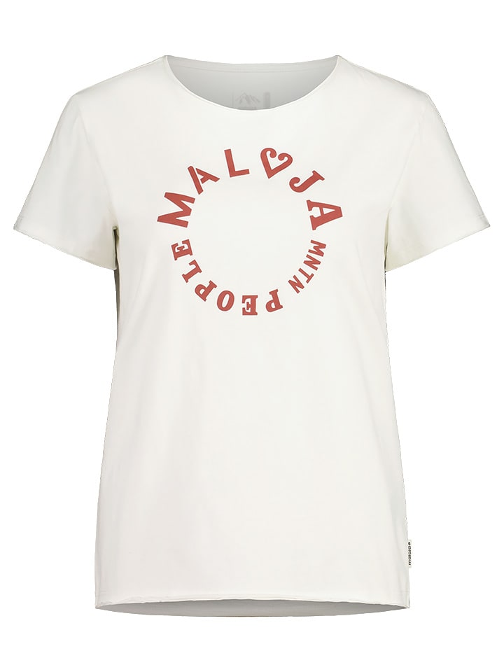 Maloja Koszulka "NavisM" w kolorze białym rozmiar: M