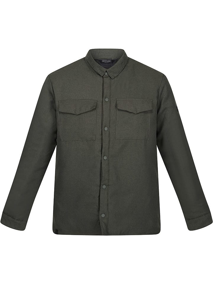 Regatta Kurtka koszulowa "Gawayne" w kolorze antracytowym rozmiar: M