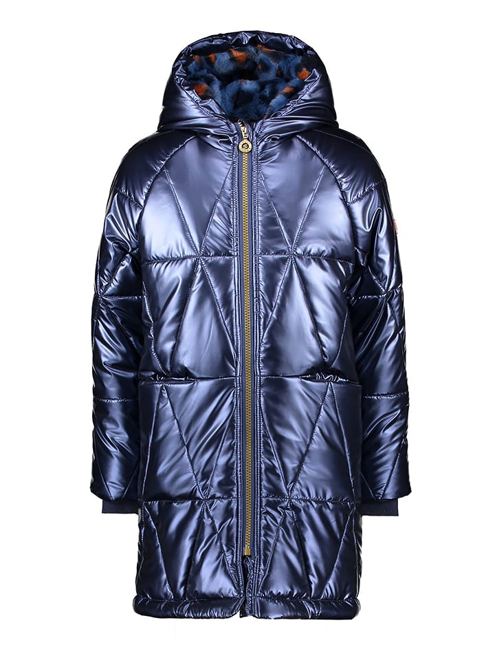 B.Nosy Płaszcz zimowy w kolorze granatowym rozmiar: 92