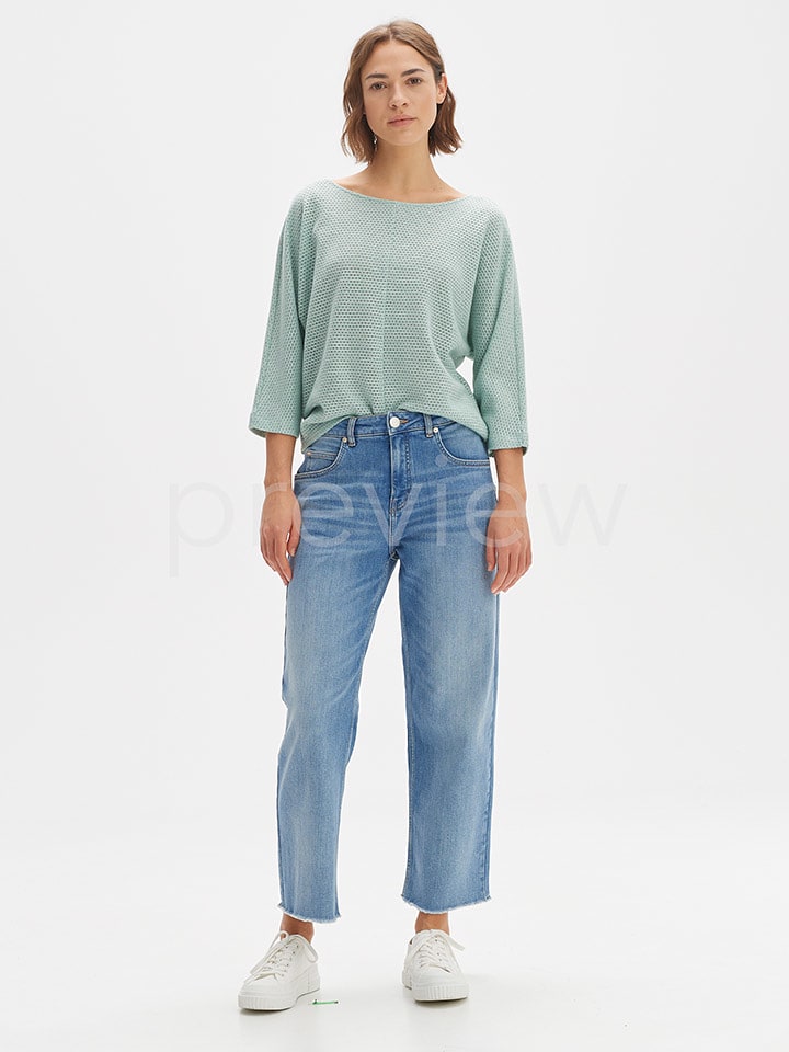 OPUS Sweter w kolorze turkusowym rozmiar: 36