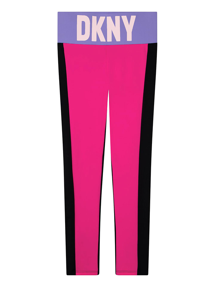 DKNY Legginsy w kolorze różowym rozmiar: 152