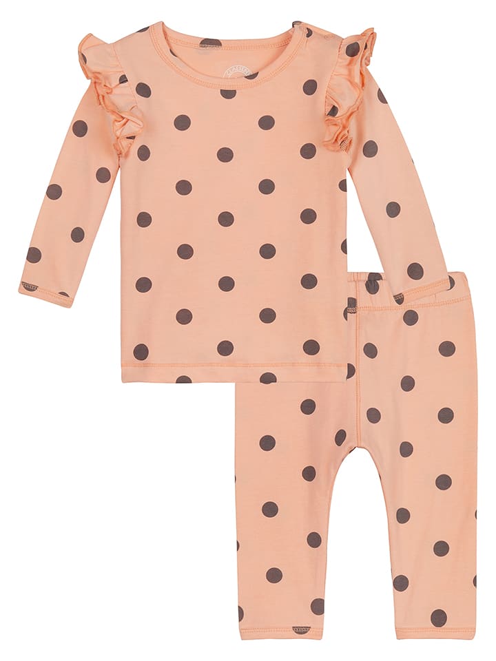 Claesens Piżama w kolorze pomarańczowym rozmiar: 80/86