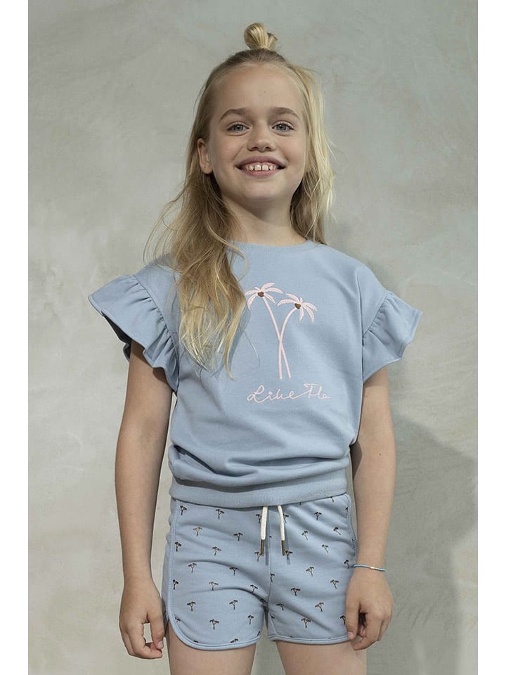 Like Flo Koszulka w kolorze błękitnym rozmiar: 164