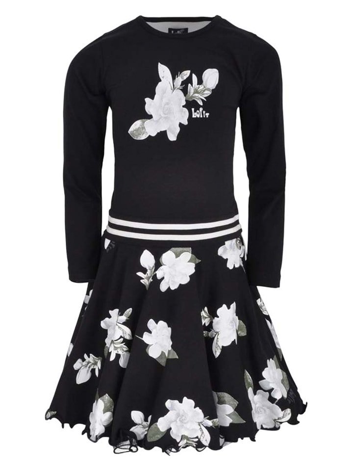 Lofff Sukienka "Pascalle" w kolorze czarnym rozmiar: 104