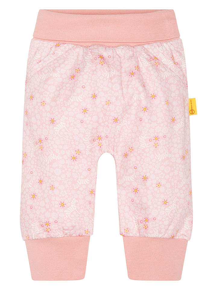 Steiff Spodnie dresowe w kolorze jasnoróżowym rozmiar: 80