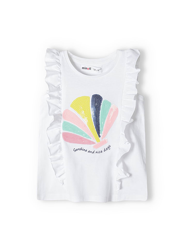 Minoti Top w kolorze białym rozmiar: 98/104