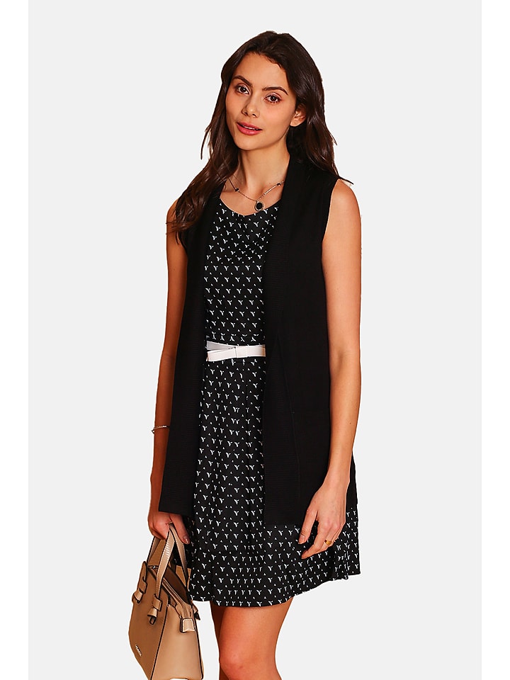 ASSUILI Kardigan w kolorze czarnym rozmiar: 36