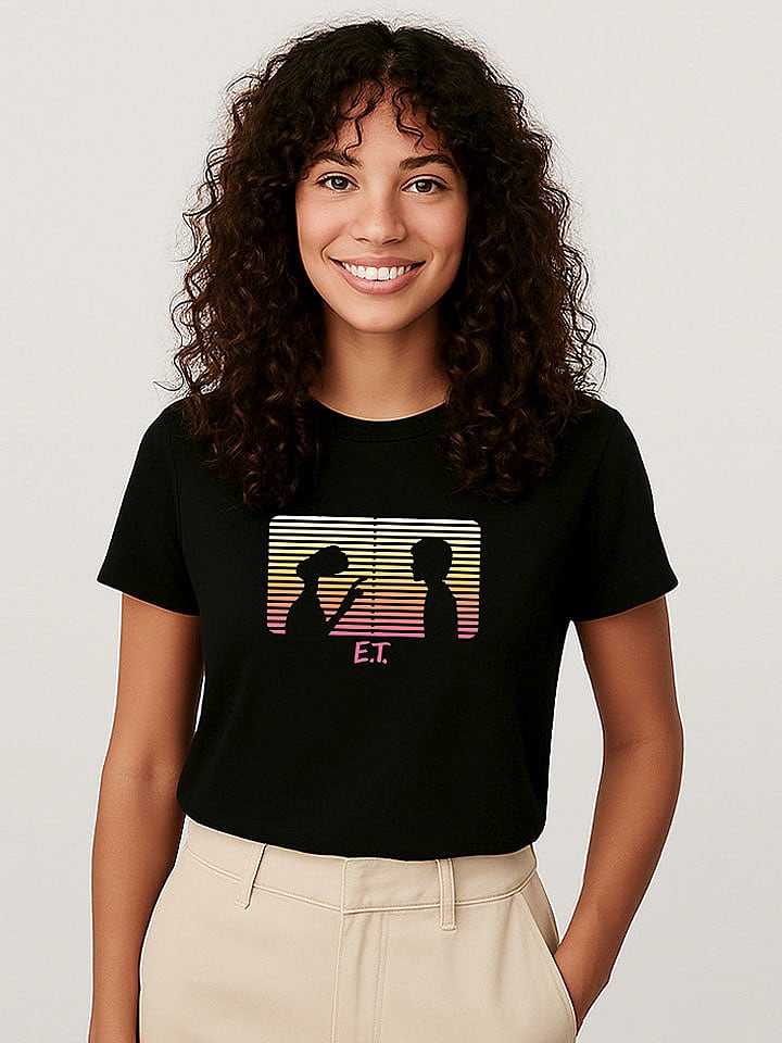 WOOOP Koszulka "E. T." w kolorze czarnym rozmiar: M