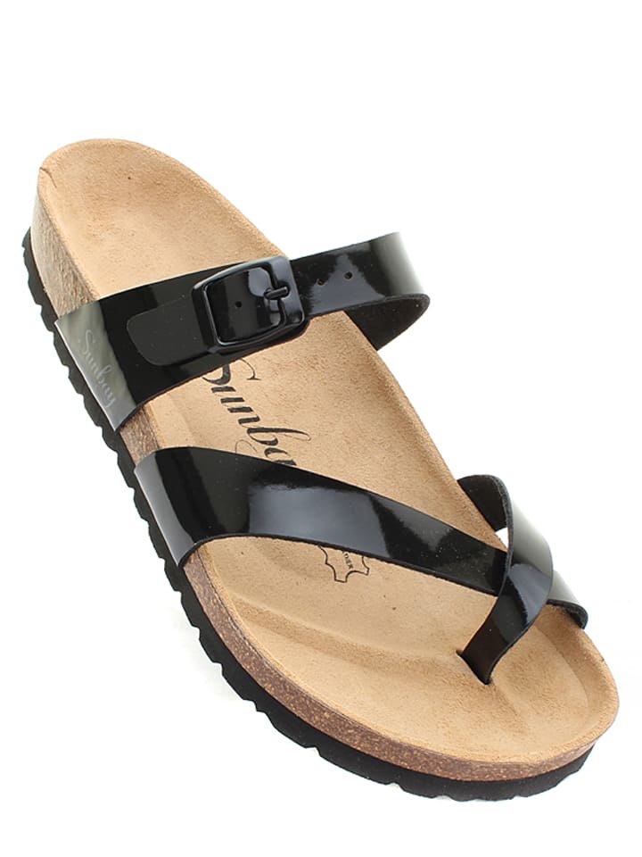 Sunbay Japonki "Tulipe" w kolorze czarnym rozmiar: 40