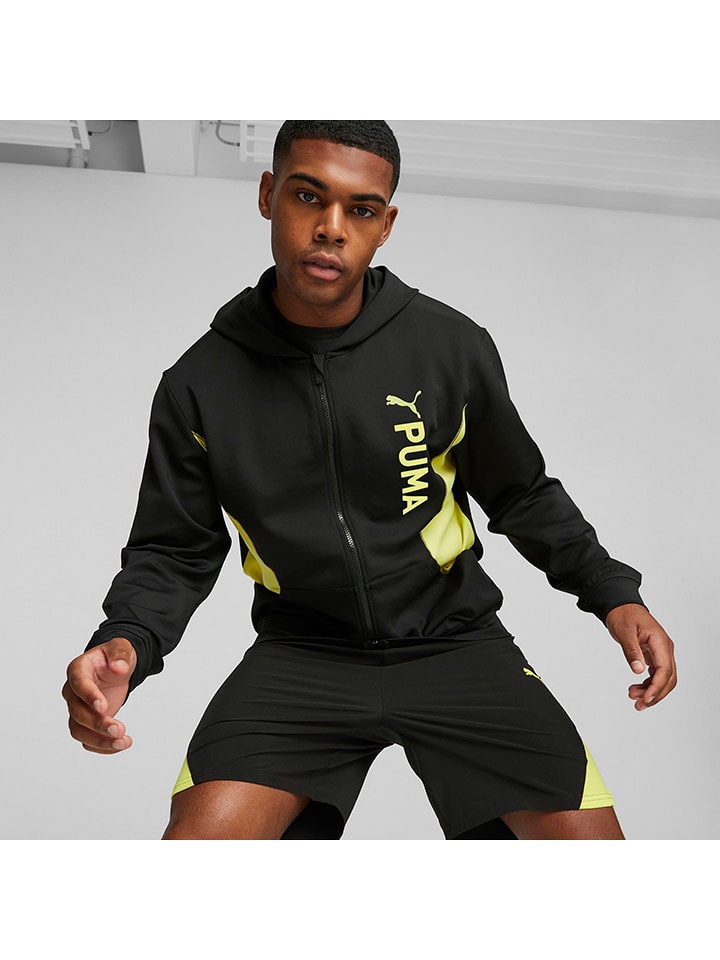 Puma Kurtka sportowa "Fit" w kolorze czarnym rozmiar: S