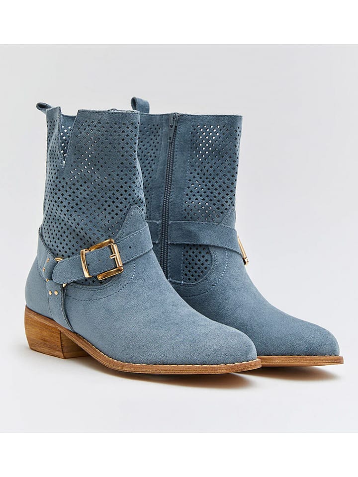 Belucci Botki w kolorze niebieskim rozmiar: 39