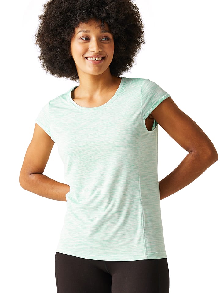 Regatta Koszulka funkcyjna "Hyperdimension II" w kolorze miętowym rozmiar: 46