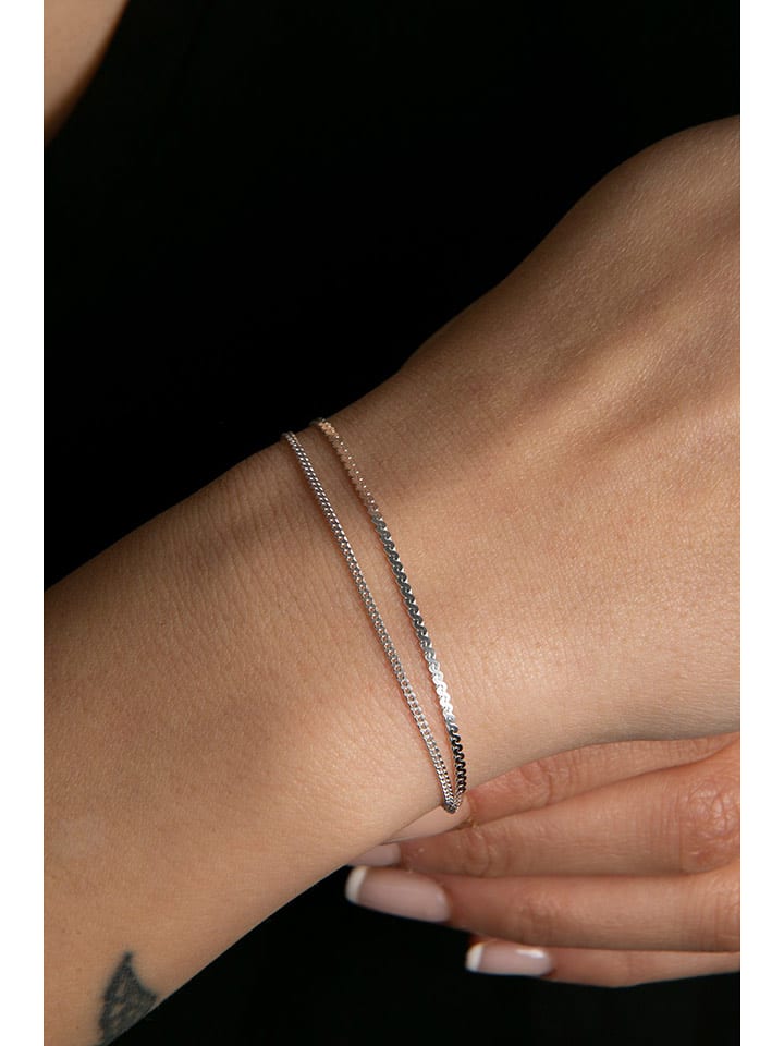 Heliophilia Srebrna bransoletka rozmiar: onesize