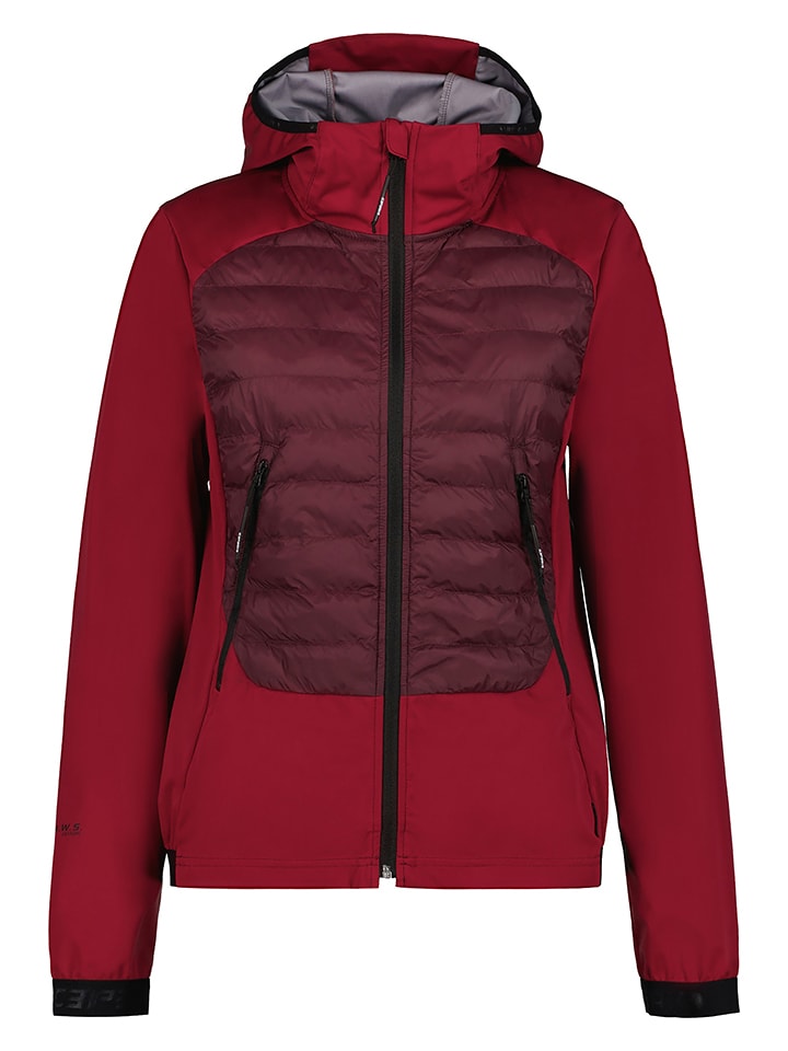Icepeak Kurtka hybrydowa "Deerton" w kolorze bordowym rozmiar: 40