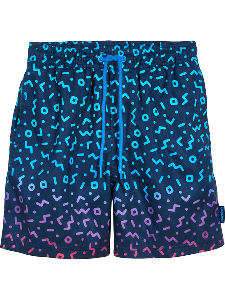 Playshoes Szorty kąpielowe w kolorze fioletowo-niebieskim rozmiar: 98/104