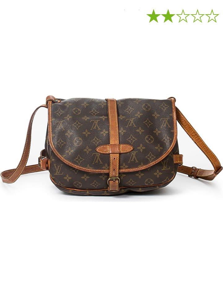 Louis Vuitton Torebka "Saumur 25" w kolorze brązowym - 25 x 17 x 8 cm rozmiar: onesize